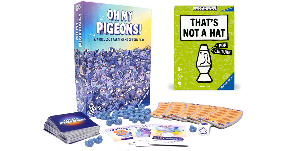 Ravensburger Oh My Pigeons Game Night with Tryazon 