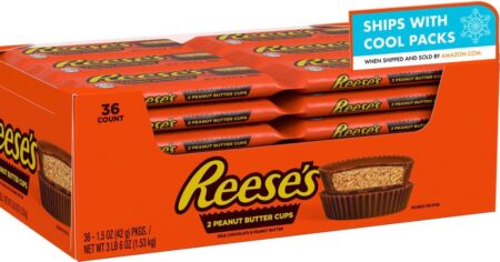 box of Reese's peanut butter cups