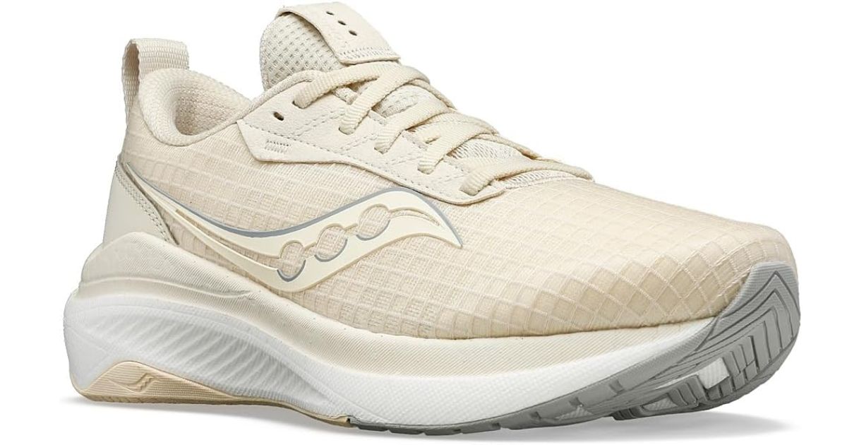 Saucony Sneaker 1 cream and white sneaker