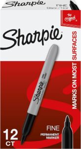 Sharpie box of Sharpie markers