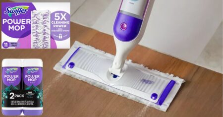 Swiffer Power Mop and refills