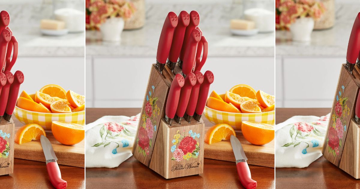 The Pioneer Woman knife set