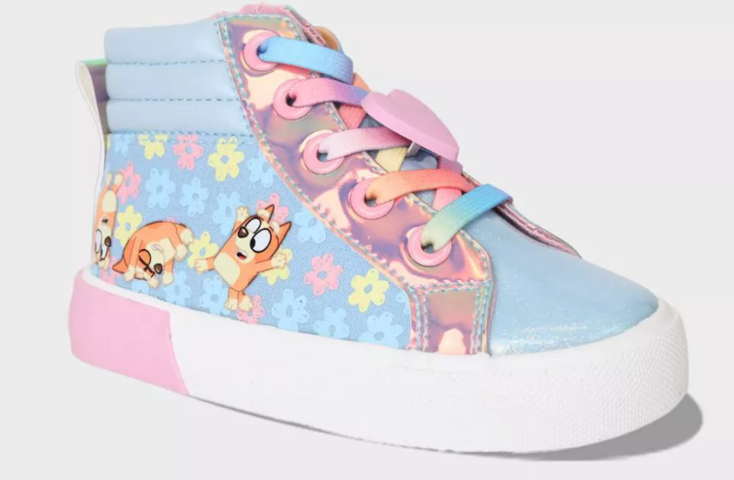 Toddler Bluey High Top Sneakers bluey sneaker