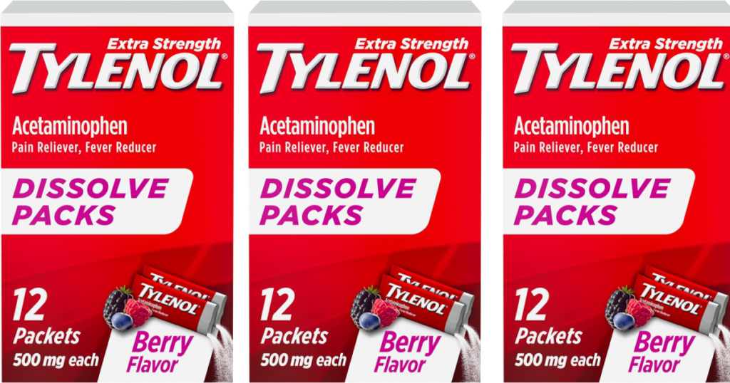 Tylenol Dissolve Packs Tylenol Dissolve Packs