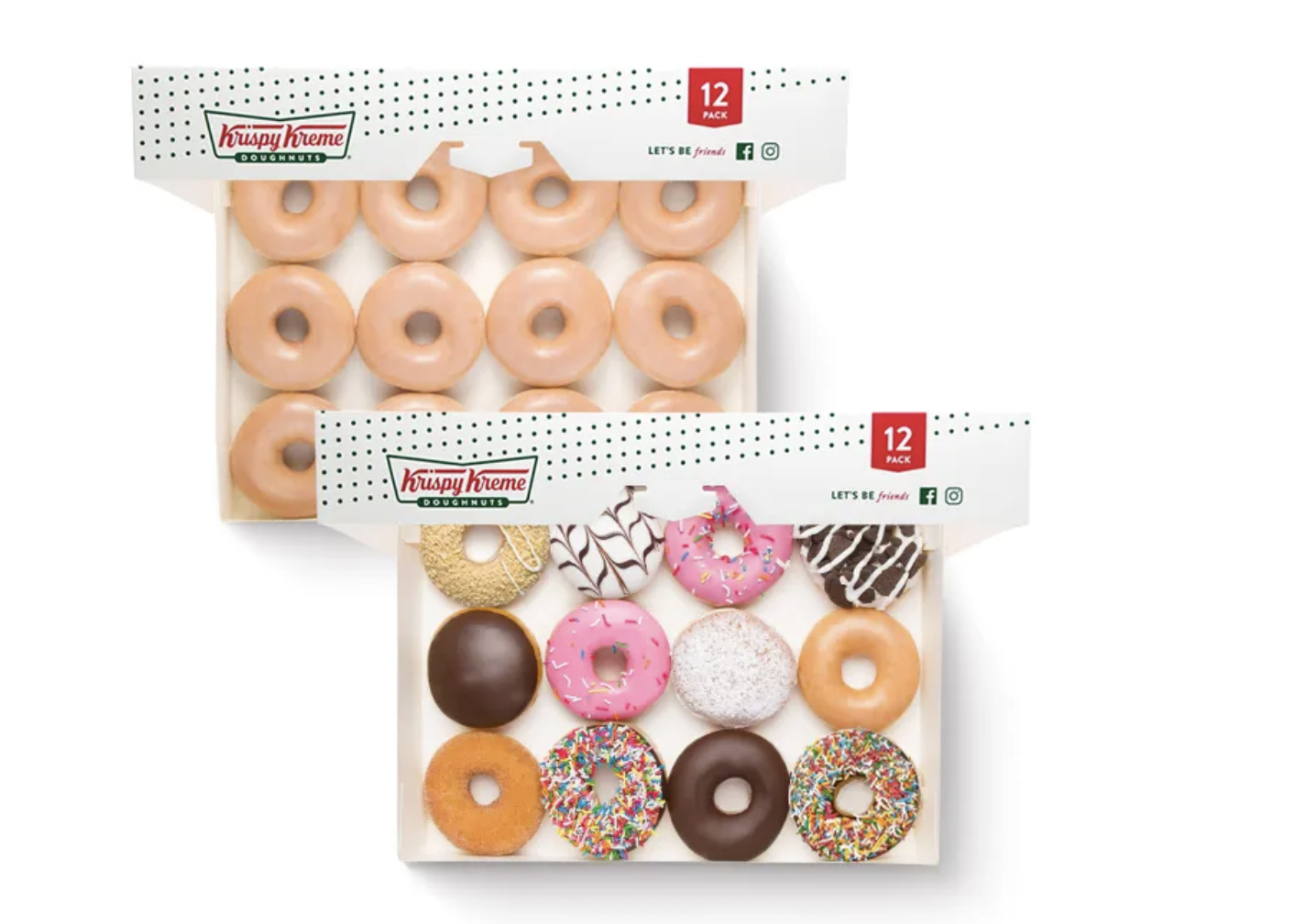 double dozen krispy kreme donuts double dozen krispy kreme donuts - The Freebie Guy