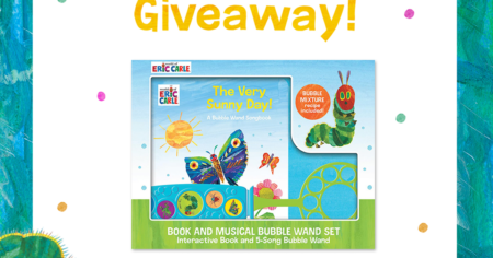eric carle bubble wand set