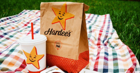 hardees bag