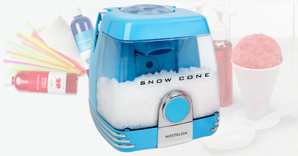 nostalgia snow cone maker nostalgia snow cone maker