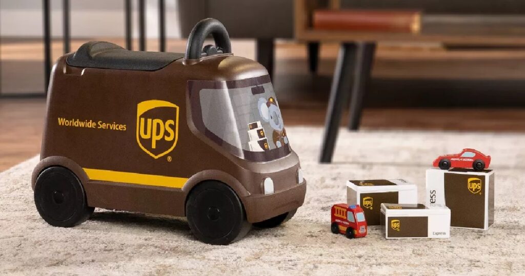 radio flyer ups ride on toy radio flyer ups ride on toy