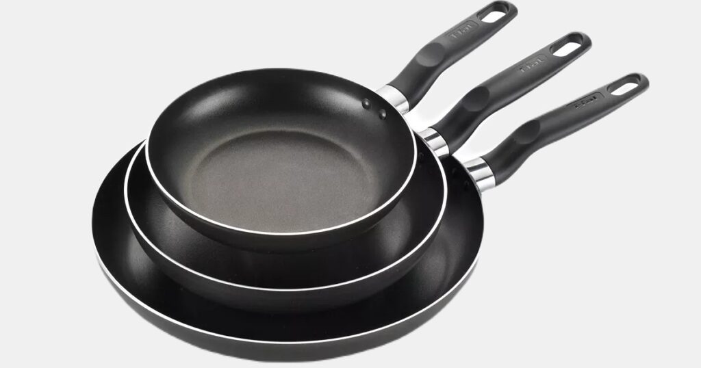 t fal 3pc fry pan t fal 3pc fry pan