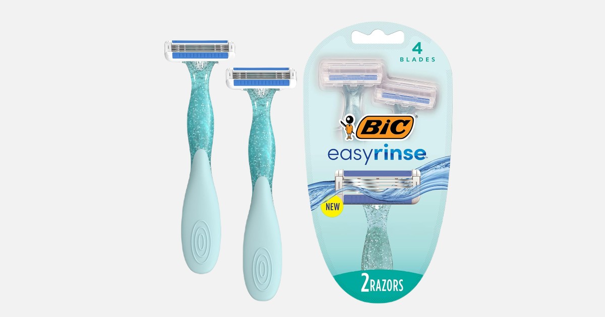 BIC EASY RINSE RAZORS