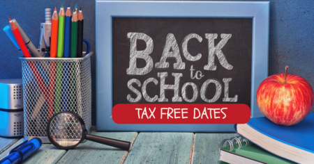 Back to school Tax free 2025