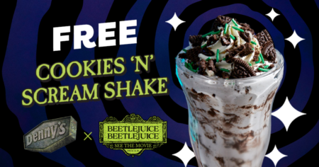 Cookies N Scream Shake at Denny s