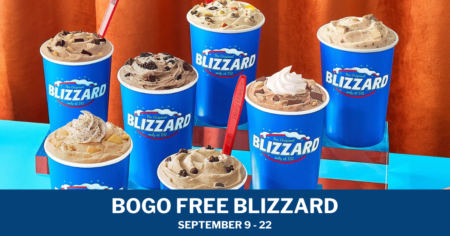 Dairy Queen BOGO Free Blizzard Treat 1