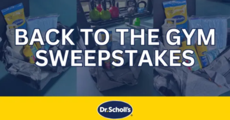 Dr Scholl s Back to the Gym Sweepstakes