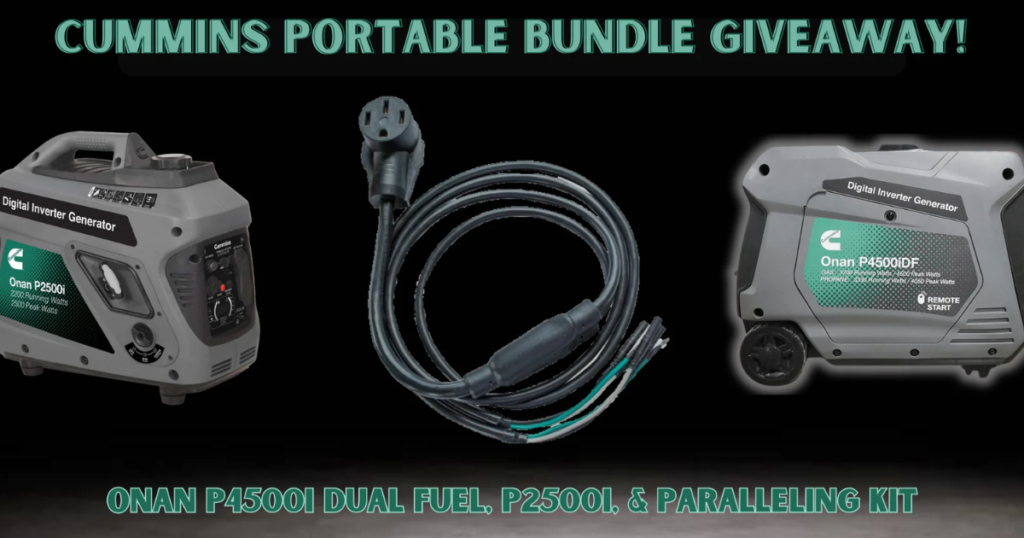 Generator Mart Cummins Portable Bundle Giveaway