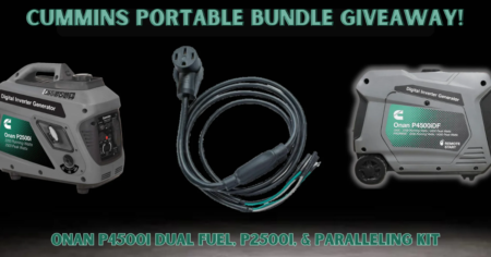 Generator Mart Cummins Portable Bundle Giveaway