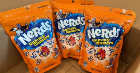 Halloween Nerds gummy clusters