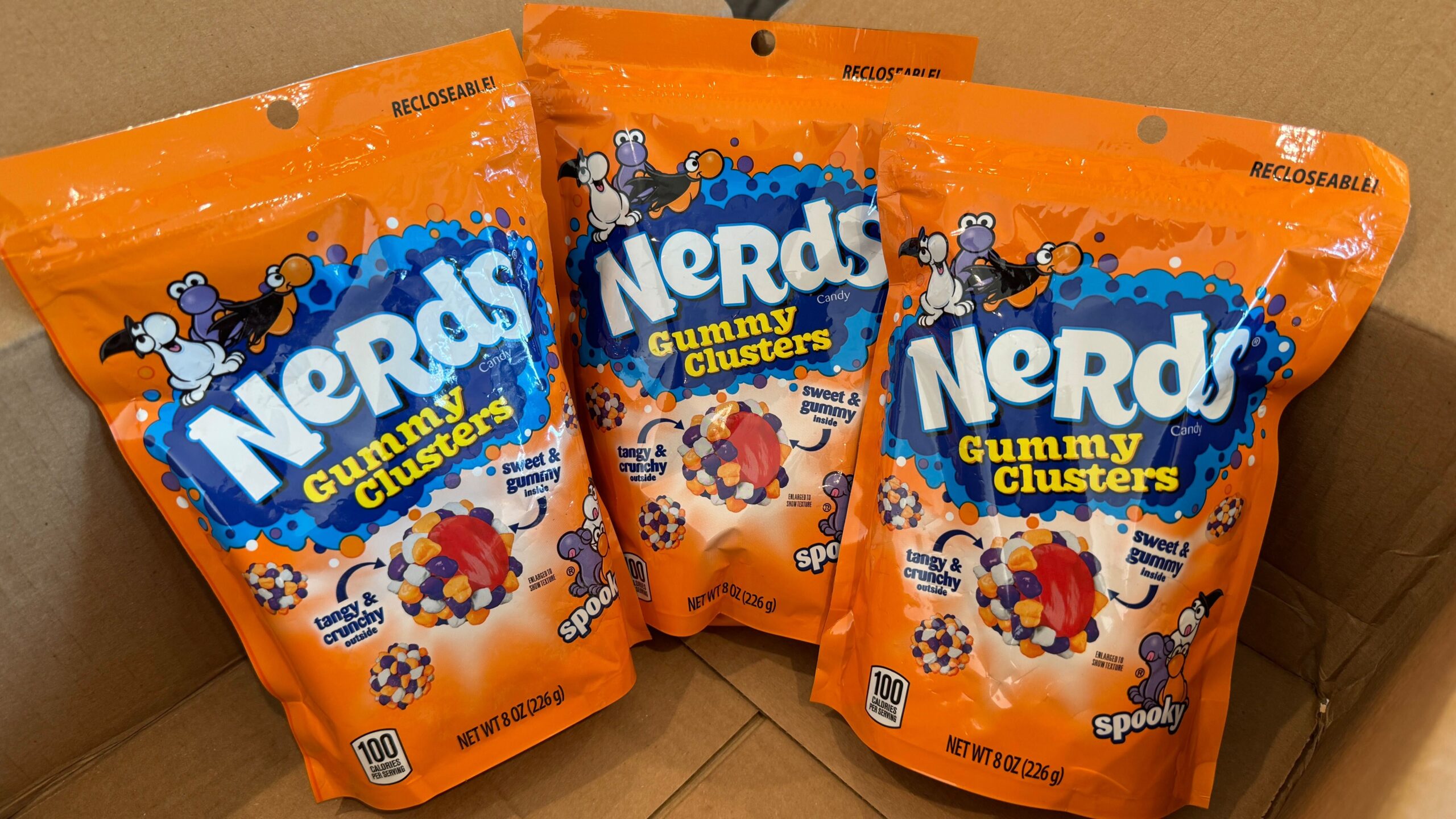 Halloween nerds gummy clusters Halloween Nerds gummy clusters