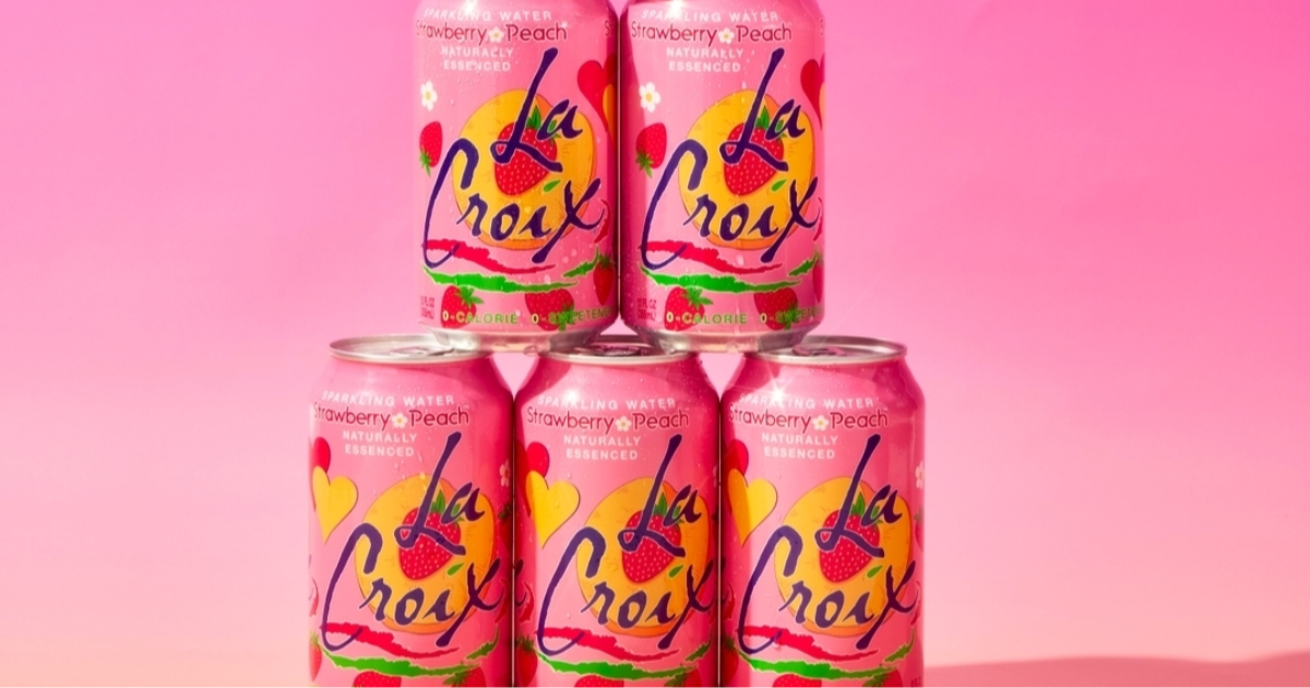 LaCroix Sparkling Water Strawberry Peach Giveaway