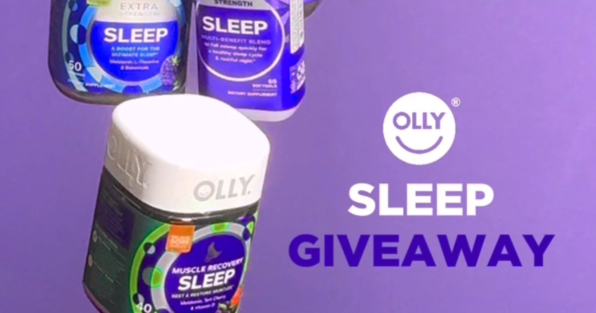 OLLY Sleep Giveaway