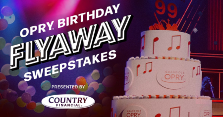 Opry Birthday Flyaway Sweepstakes
