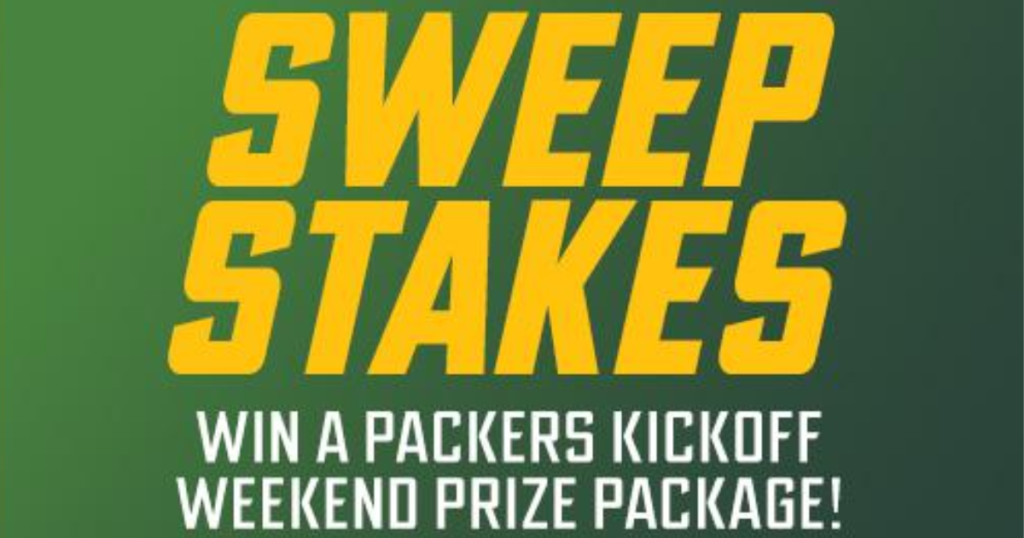 Packers Kickoff Weekend Sweepstakes