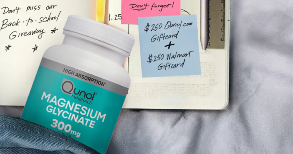 Qunol Back to School Sweepstakes