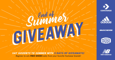 Shoe Sensation s 2024 End of Summer Shoe Giveaway