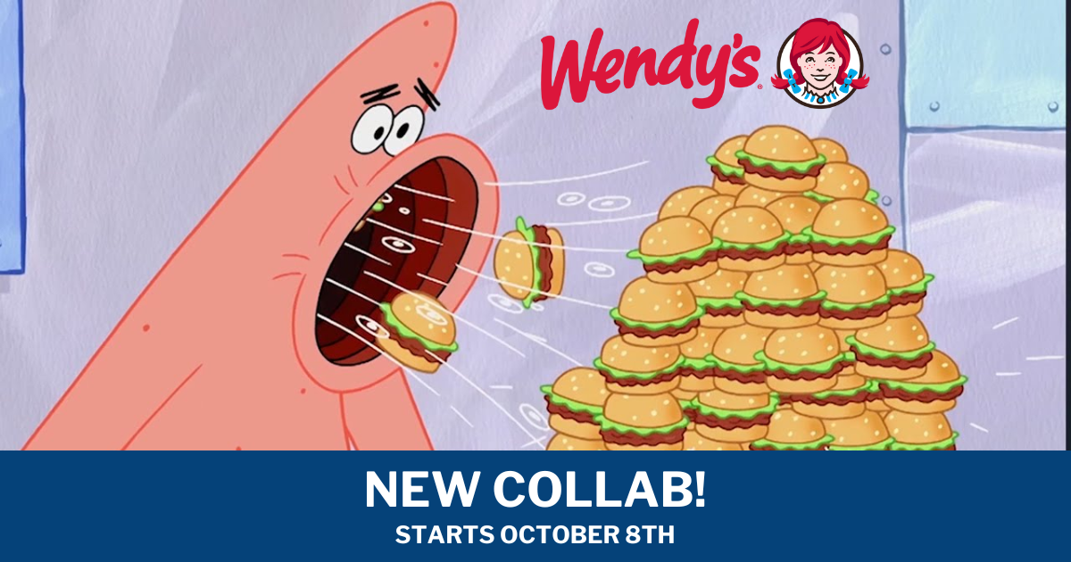 SpongeBob x Wendy s Collab SpongeBob x Wendy s Collab