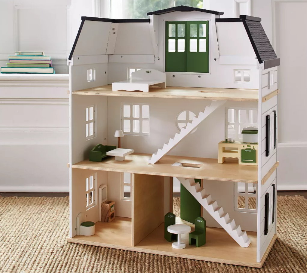 Toy Doll Townhouse with Furniture