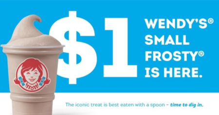 Wendy s $1 Frosty Deal