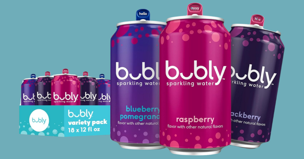 bubly sparkling water