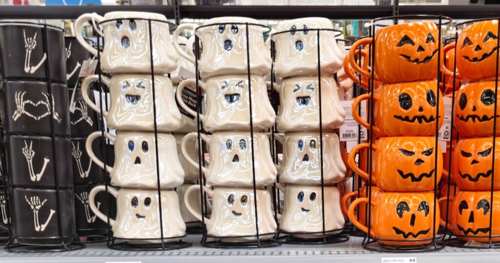 halloween ghost mugs halloseen ghost mugs