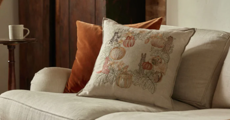 puumpkin patch pillow