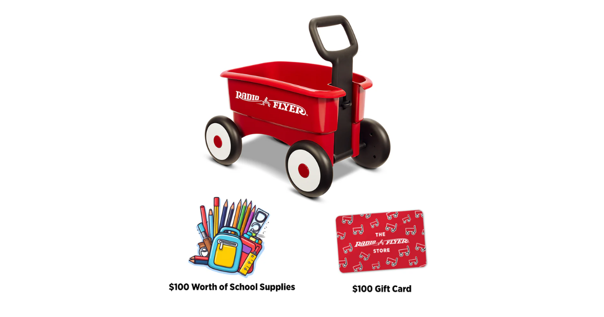 radio flyer back to school