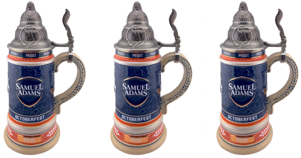 sam adams stein