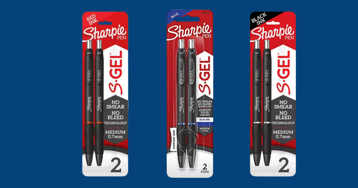 staples sharpie s gel pen