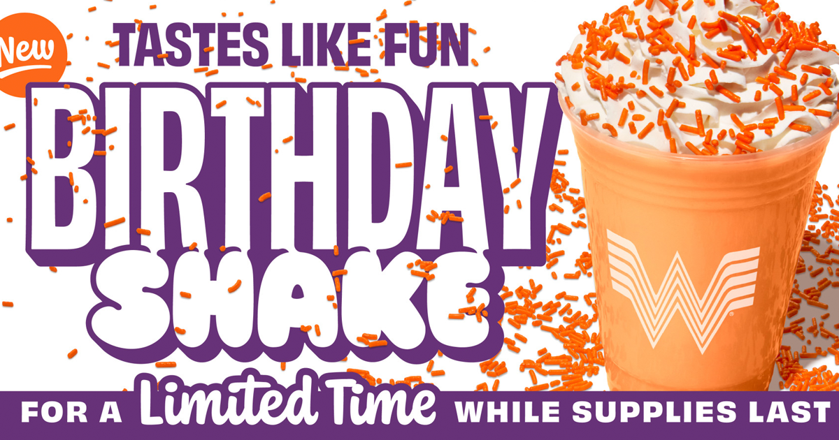 whataburger birthday shake