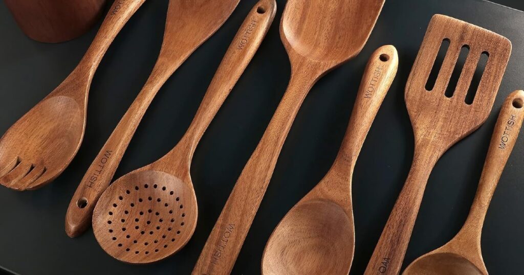 wodden utensil set wodden utensil set