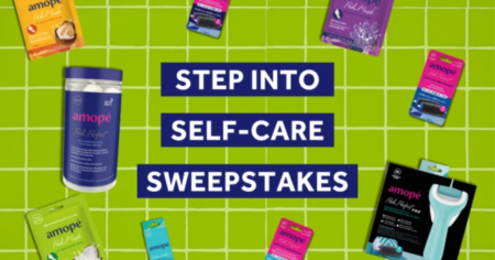 Amopé Step Into Self Care Giveaway