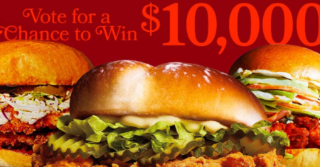Artesano Official Chicken Sandwich Challenge Voting Sweepstakes