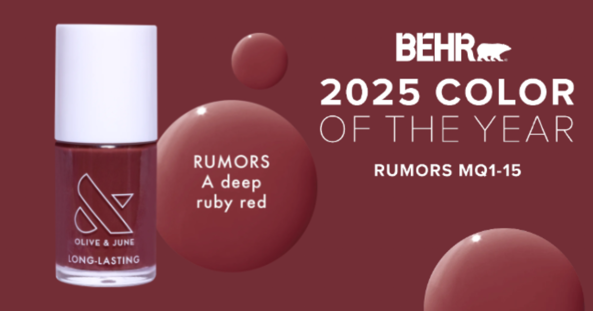 Behr x Olive June Rumors Giveaway