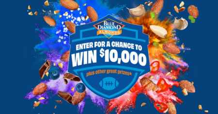 Blue Diamond Hunger Defense Sweepstakes and Gift with Purchase