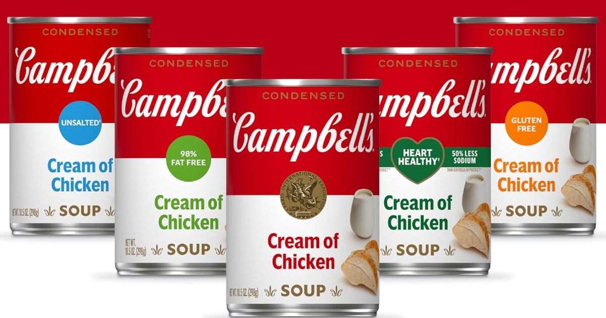 Campbell s Cream of Chicken Campbell s Cream of Chicken cans
