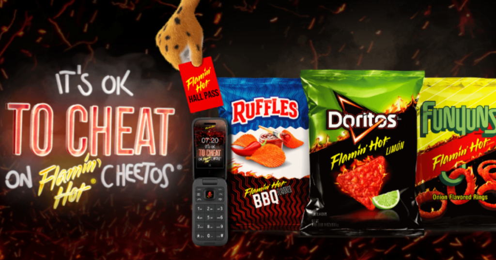 Cheetos Flaming Hot University Sweepstakes