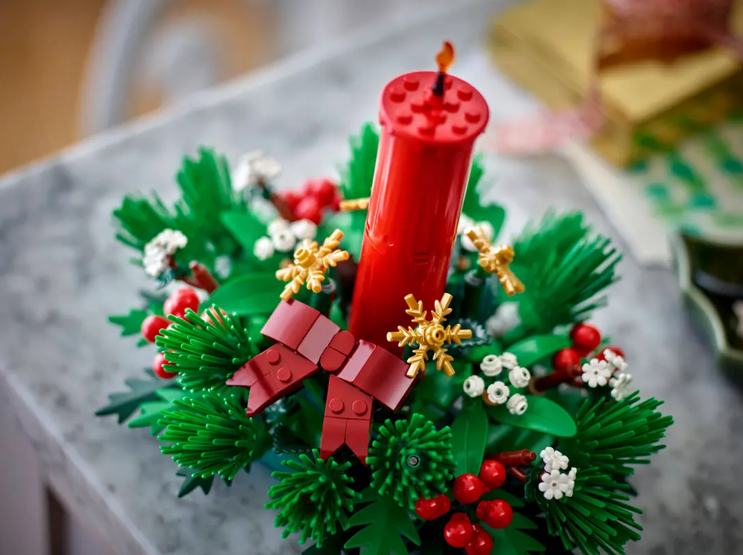 Christmas Table Decoration LEGO Christmas Table Decoration