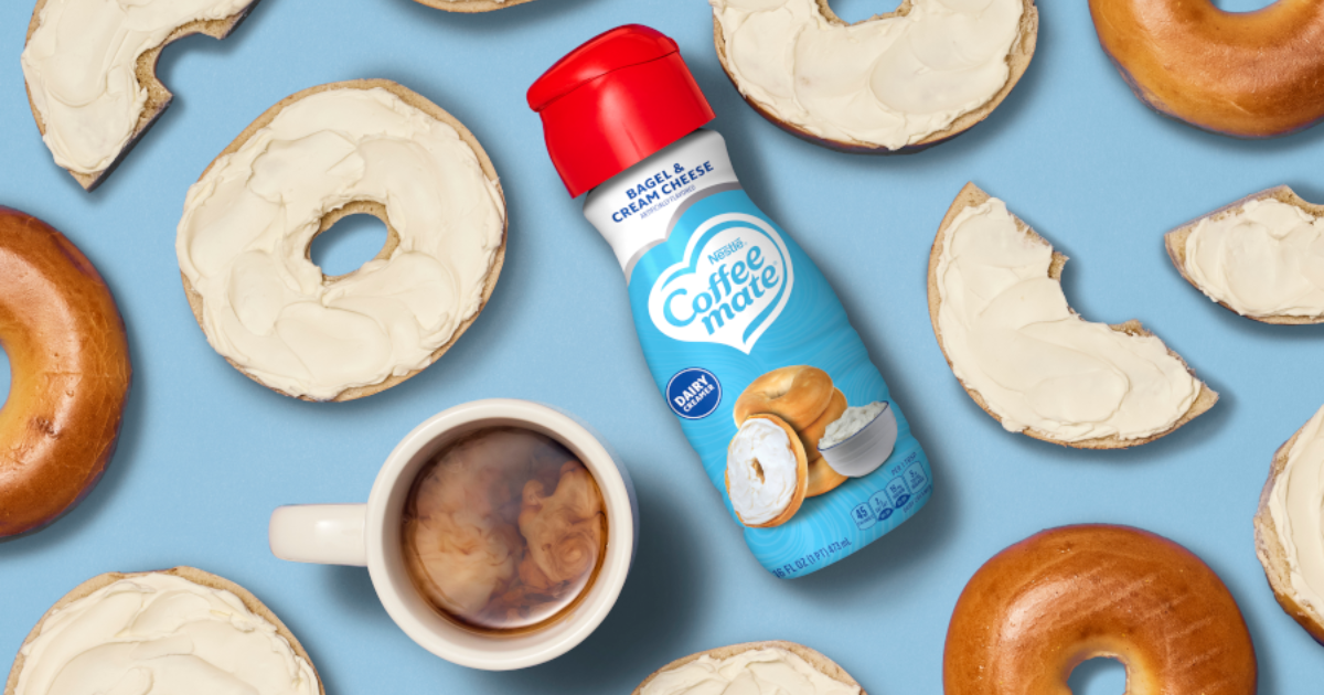 Coffee Mate Bagel Cream Cheese Creamer Giveaway
