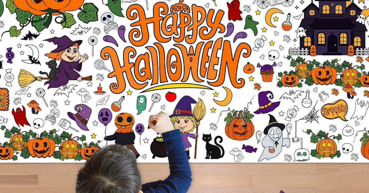 Coloring Tablecloth coloring tablecloth