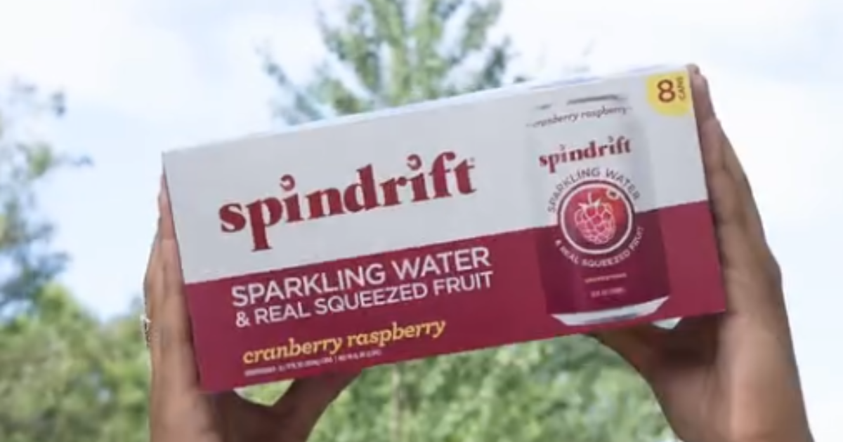Cranberry Raspberry Spindrift Sparkling Water